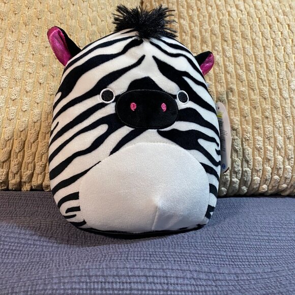 Squishmallows Original Tracey Zebra Plush 8" Soft & Cuddly - Picture 2 of 3